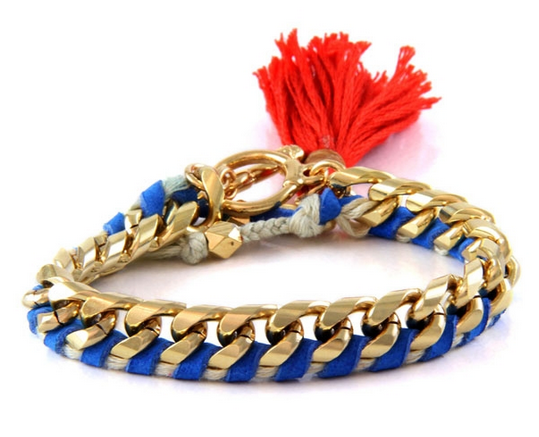 bracelet fil et chaine